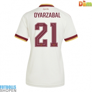 Billiga Spanien Mikel Oyarzabal #21 Bortatröja Dam VM 2026 Kortärmad